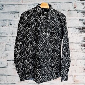 Dqm New York Size Large Button Down Skateboard Brand Shirt